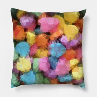 Low Poly Valentine Candy Pillow