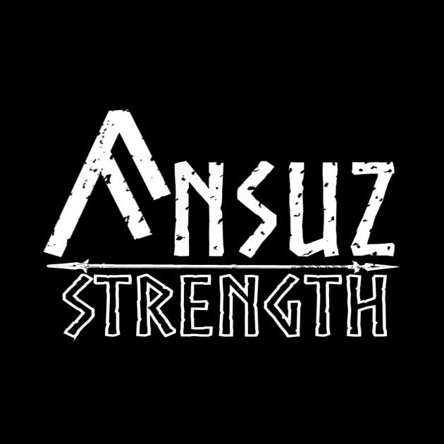 Ansuz Strength Tree (front & back design) by Ansuz