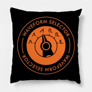 Analog Synth Waveform Selector Pillow