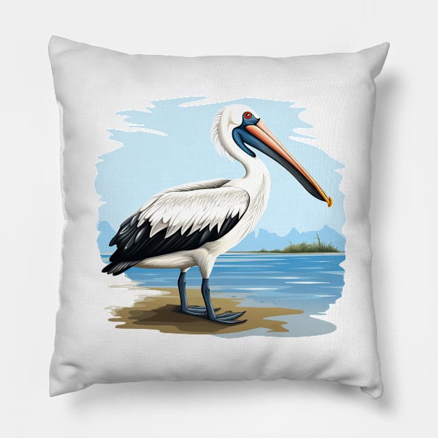 Pelican Pillow by zooleisurelife