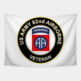 82nd airborne veteran shirts Tapestry