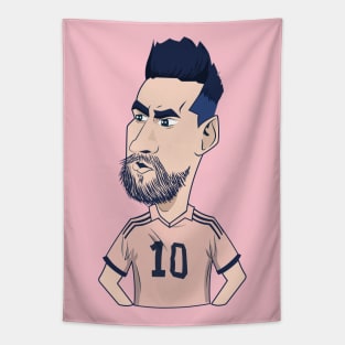 Messi Cartoon-Inter Miami Tapestry