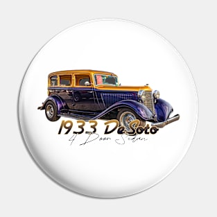 1933 DeSoto 4 Door Sedan Pin