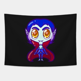 Cute little monster Dracula Tapestry