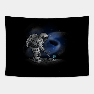 Space Golf Tapestry