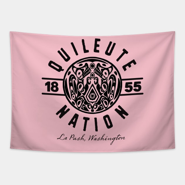 Quileute Nation Tapestry by MindsparkCreative