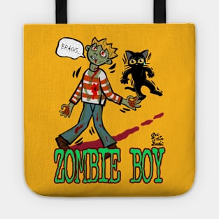 Zombie boy Tote