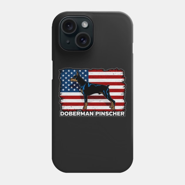 Doberman Pinscher Phone Case by RadStar