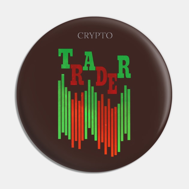CRYPTO TRADER (CLEAN) / BROWN Pin by Bluespider