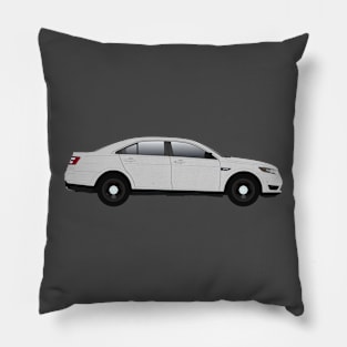 Grey Taurus Pillow