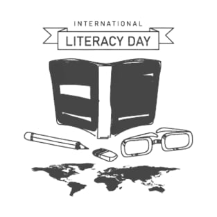 Book Celebrate International Literacy Day T-Shirt