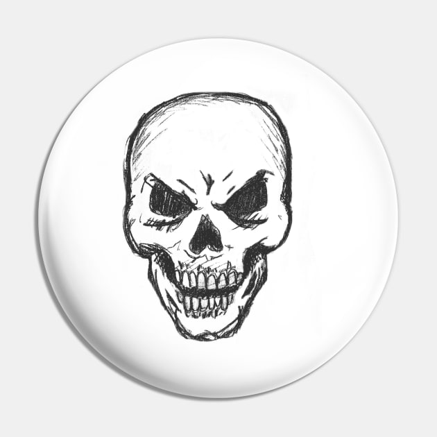 Skull V1 | FastLane design Pin by FastLaneTees