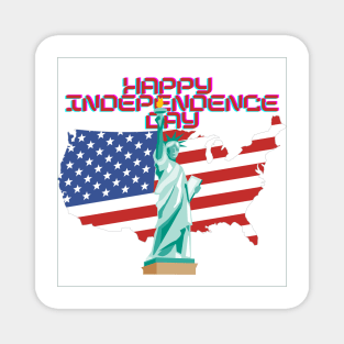 Happy Independence Day Magnet