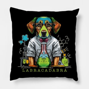 Labracadabra - Labrador Funny Dog Pillow