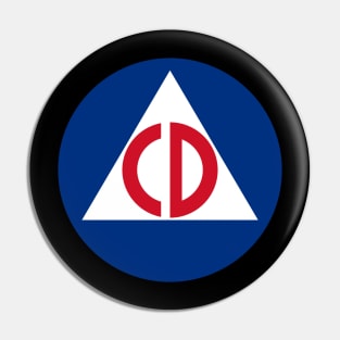 Civil Defense - United States Pin