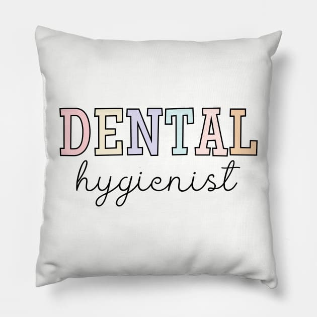 Dental Hygienist | Dentist | Dental Assistant Pillow by WaBastian
