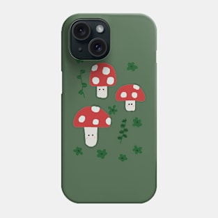 Mushroom Friends Phone Case