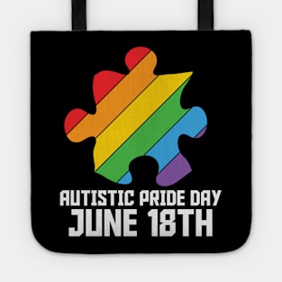 Autism Awareness - Autistic Pride Day June 18 2021 Tote