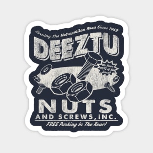 Deeztu Nuts And Screw Co. Worn Dks Magnet