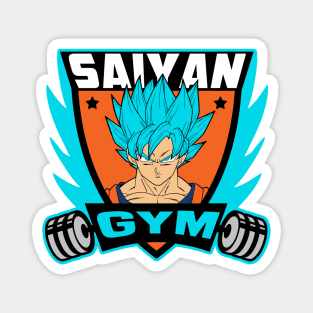 Anime Gym blue version Magnet