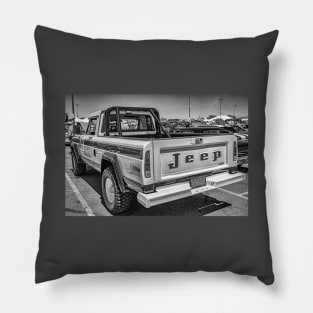 1976 Jeep J10 Honcho Pickup Truck Pillow