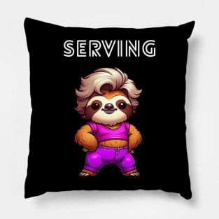 Serving Sloth Pillow