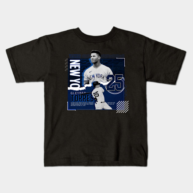 Rinkha Gleyber Torres Baseball Edit Yankees Kids T-Shirt