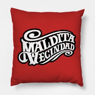 Maldita Vecindad - grunge design Pillow