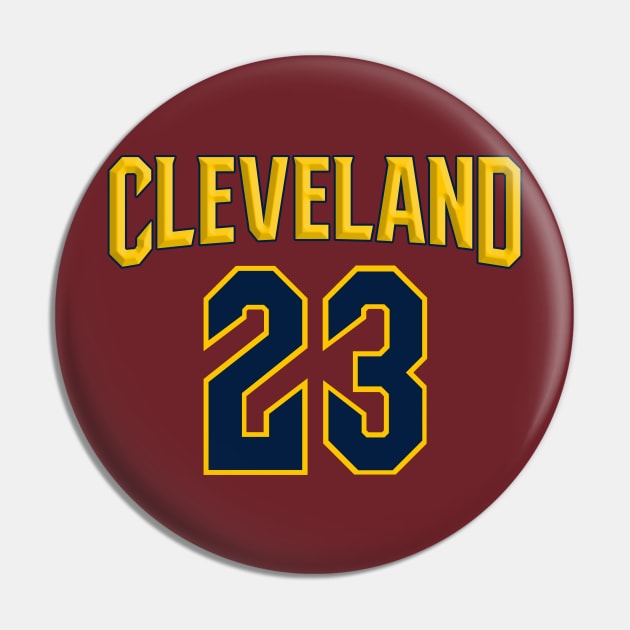 Cleveland 23 Pin by Aine Creative Designs