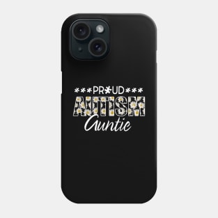 Daisy Autism Awareness Proud Autism Auntie Phone Case