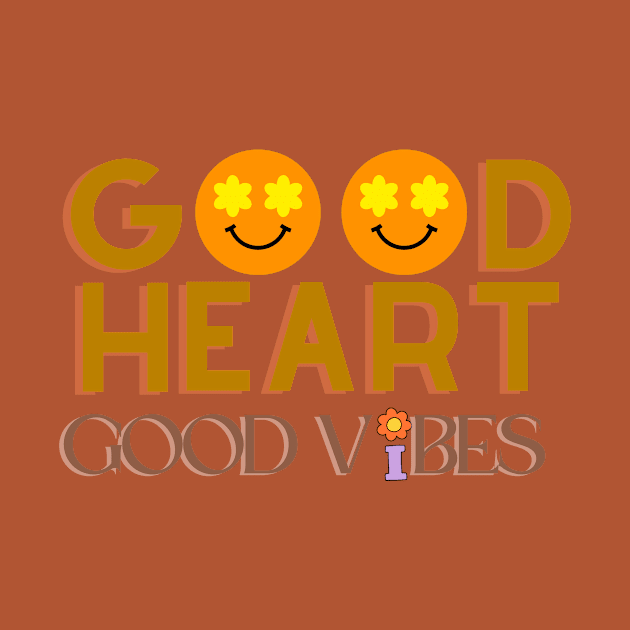 Good heart good vibes by Wataruhu