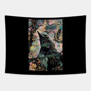 Colourful Corvids - Through The Leaves Tapestry