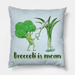 I hate broccoli Pillow