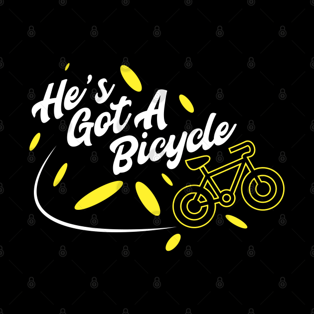 He’s Got A Bicycle by Gimmickbydesign