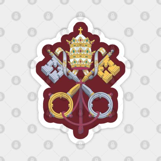 Vatican Coat-of-arms Magnet by Leo Carneiro