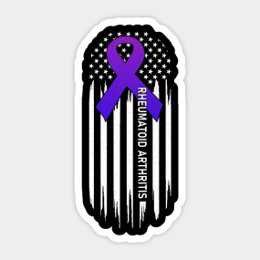 Rheumatoid Arthritis Awareness Ra Warrior Unbreakable Rheumatoid Arthritis Aufkleber Teepublic De