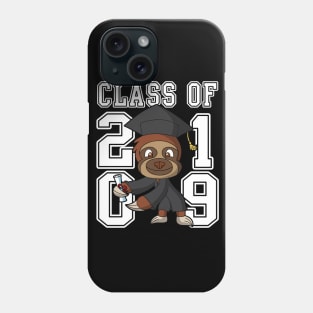 Class of 2019 Graduation Sloth Flossing Floss Like A Boss Phone Case