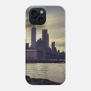 Manhattan Skyline Brooklyn Sunset NYC Phone Case