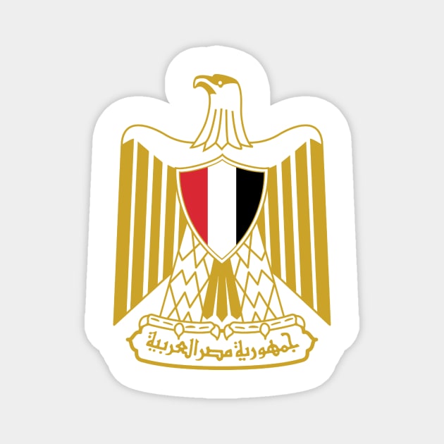 Coat of arms of Egypt Magnet by Wickedcartoons