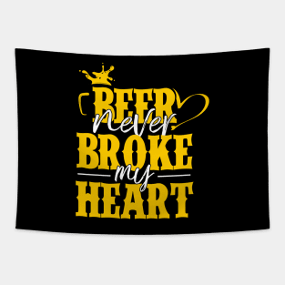 Beer Never Broke My Heart Tapestry