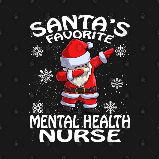 Santas Favorite Mental Health Nurse Christmas by intelus