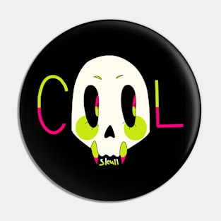 Cool Skull Pin