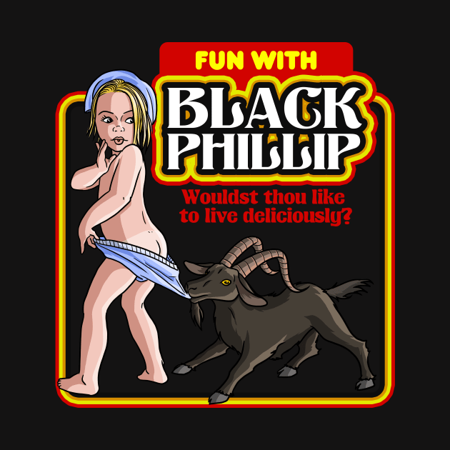 Fun with Black Phillip Witchcraft art for beginners by Juandamurai