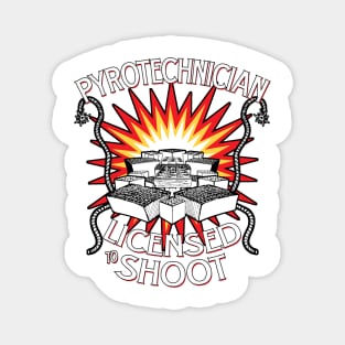 Pyrotechnician Licensed To Shoot Magnet