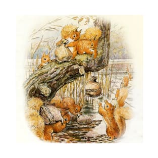 “Squirrel Nutkin and Friends” by Beatrix Potter T-Shirt