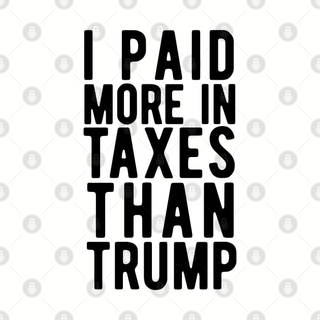 I Paid More Taxes Than Trump i paid more by Gaming champion