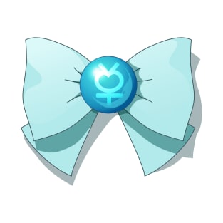 Sailor Mercury transformation brooch T-Shirt