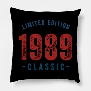 Limited Edition Classic 1989 Pillow