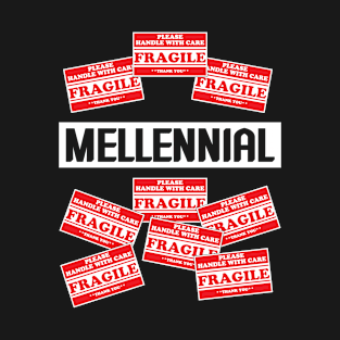 Millennial Fragile Funny Halloween T-Shirt