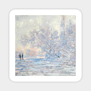 FROST IN GIVERNY - Claude Monet Magnet